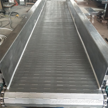 Stainless Steel Chain Plate Chip Conveyor